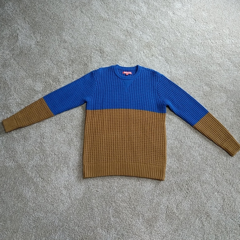 Jackthreads waffle sweater